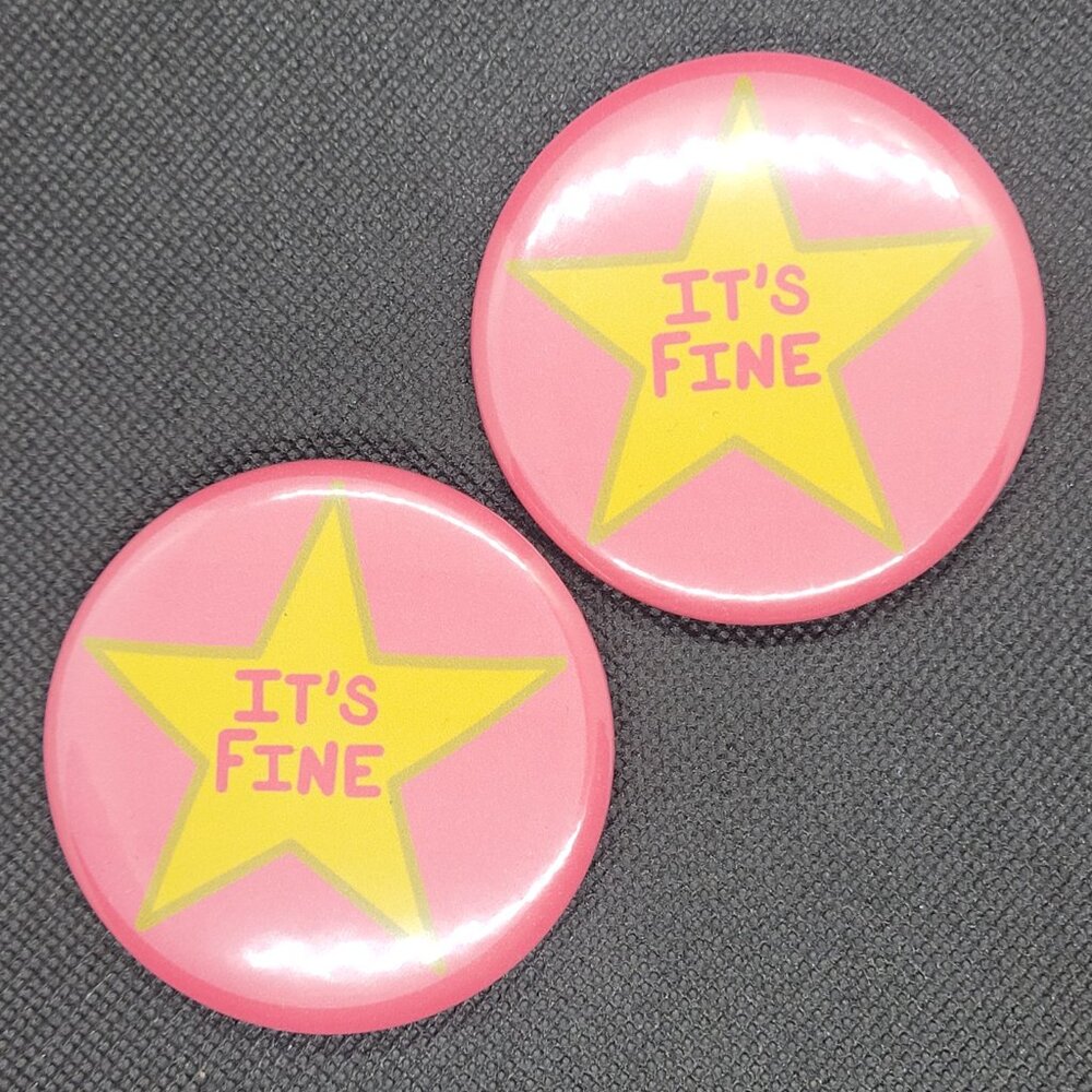 Sarcastic Stars Pinback Button Complete Set - Picture 8 of 15